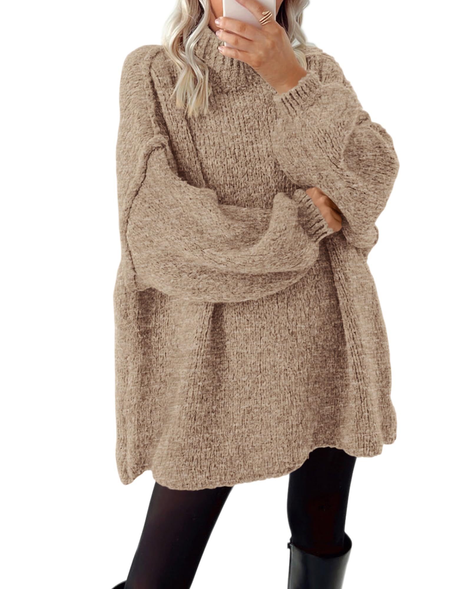 Foto 2 pulgar | Jersey Btfbm Para Mujer, Otoño-invierno, Color Caqui, 2024 - Venta Internacional.