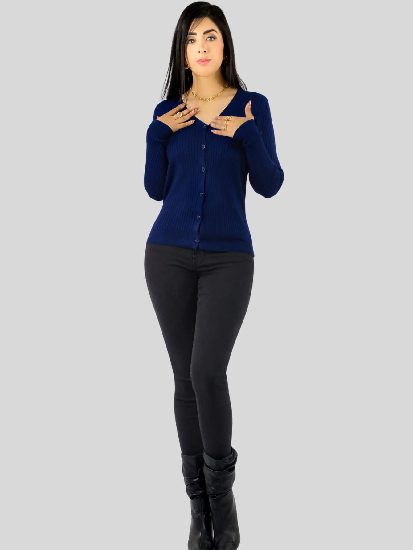 Foto 4 pulgar | Set de 2 Suéteres para Mujer Variedad de Colores