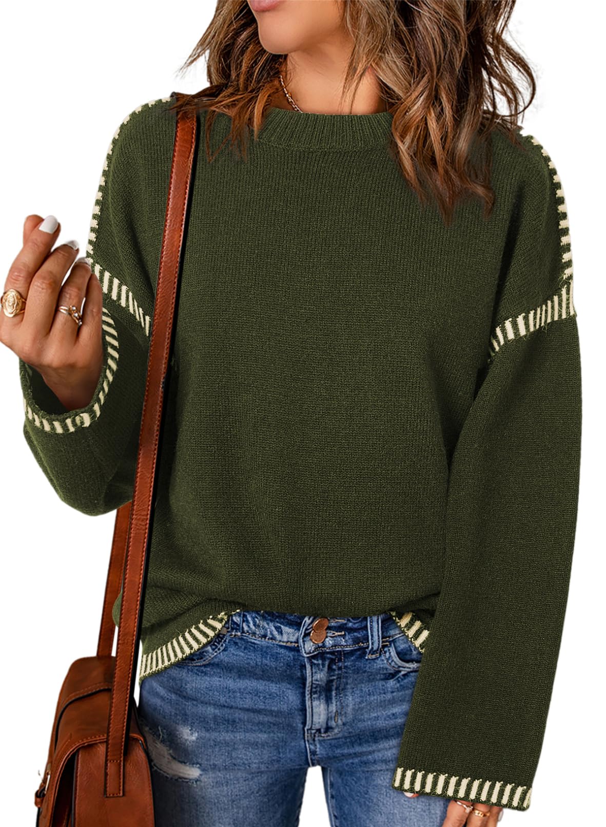 Foto 1 | Jersey Dokotoo Cofmy Otoño-invierno Para Mujer Verde - Venta Internacional.