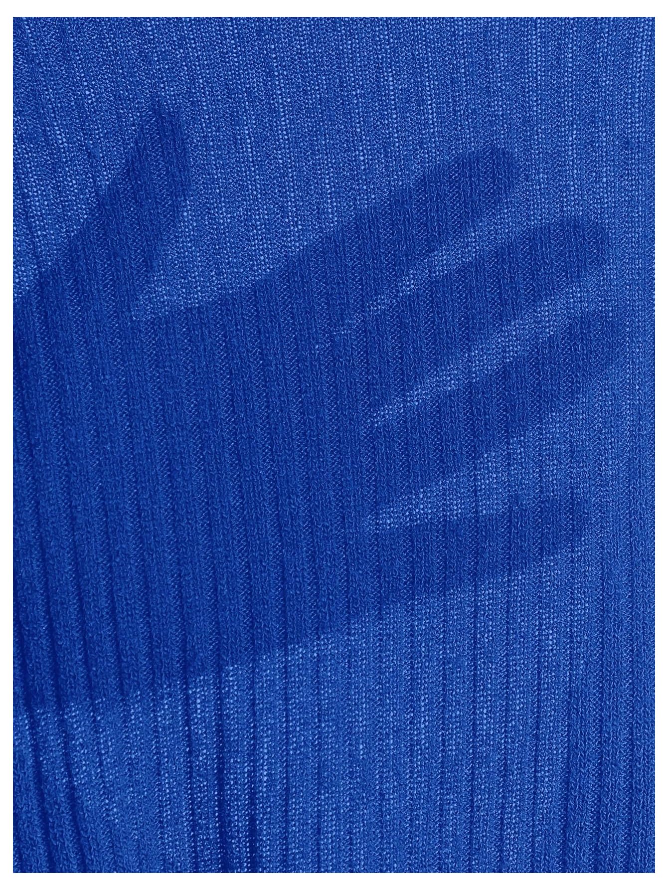Foto 6 pulgar | Jersey Corto Sweatyrocks De Punto Acanalado Azul Raglán Para Mujer - Venta Internacional.