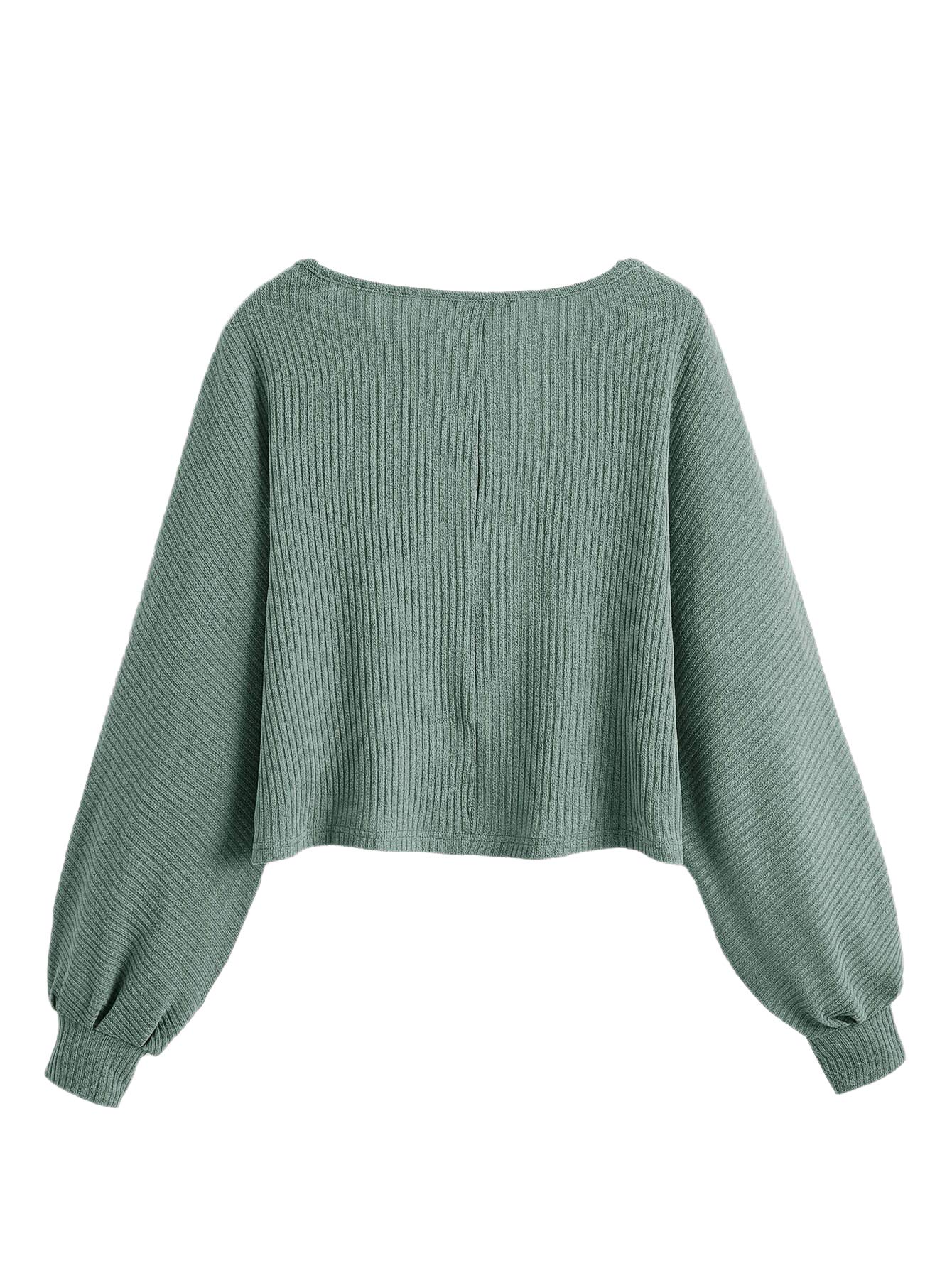 Foto 2 | Jersey Corto Sweatyrocks Casual De Punto Acanalado Con Cuello Redondo - Venta Internacional.