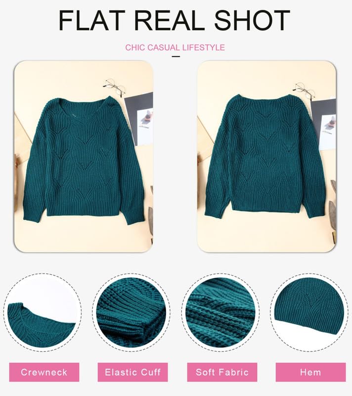 Foto 6 pulgar | Jersey Dokotoo Para Mujer Con Cuello En V, Color Block, Tejido Trenzado, Azul - Venta Internacional.