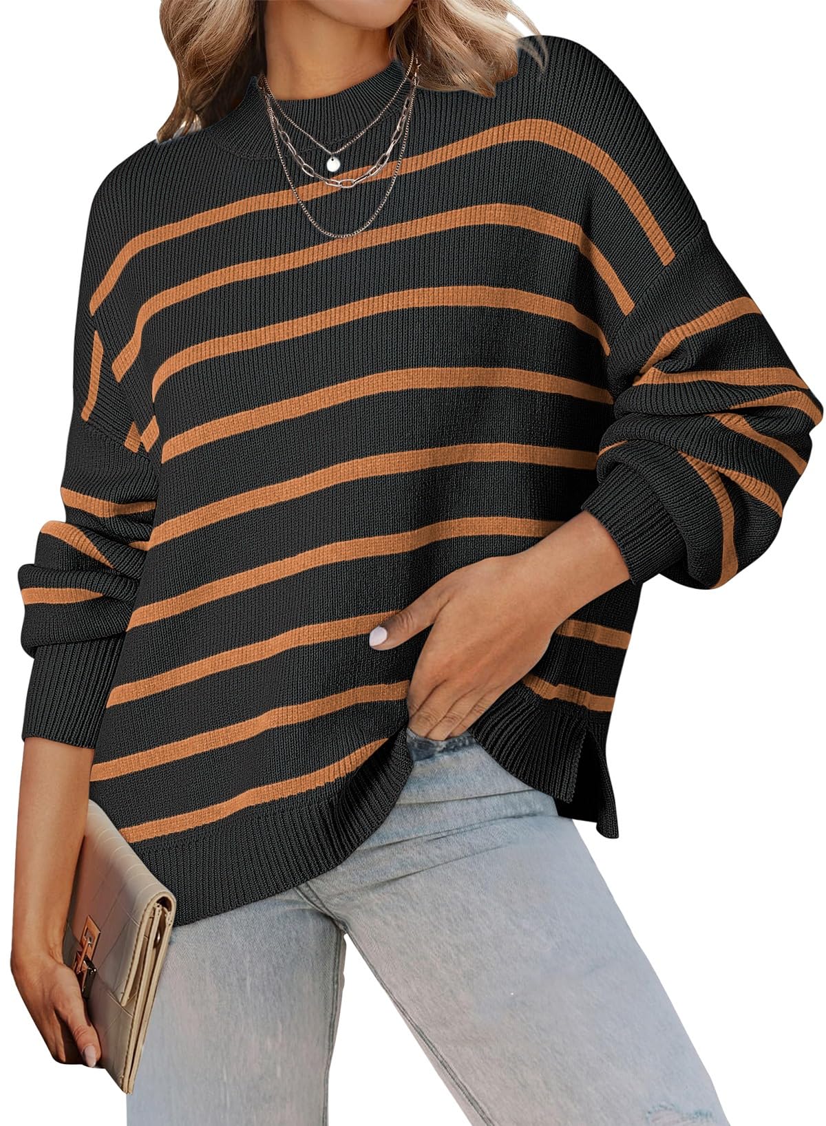 Jersey Dokotoo 2024 De Manga Larga Para Mujer, Otoño E Invierno, Negro - Venta Internacional.