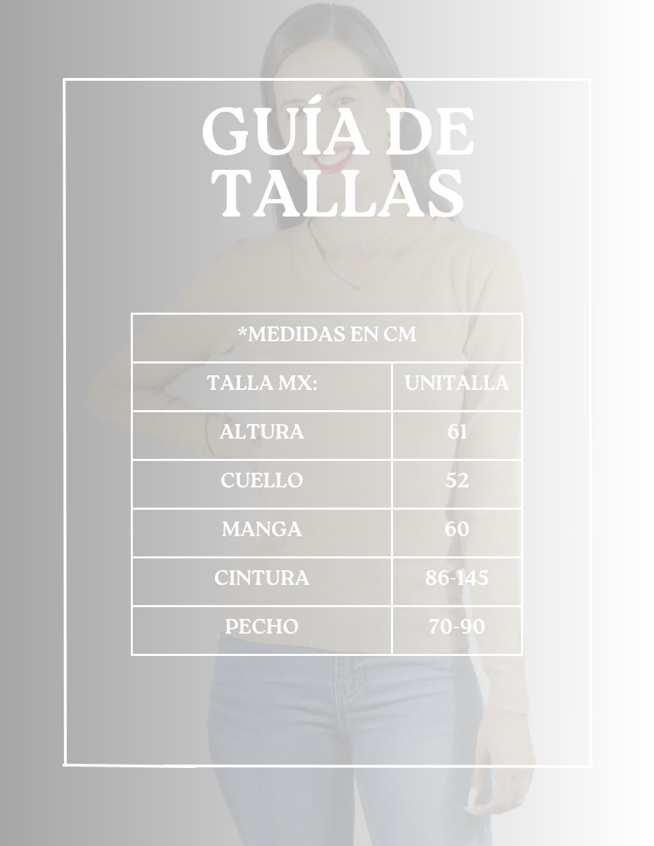Foto 6 pulgar | Suéter Para Mujer De Manga Larga Con Cuello En V Unitalla Sweater Dama De Punto Suet-1003 Gris Casual Formal