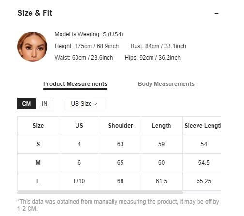 Foto 8 pulgar | Jersey Zaful Para Mujer, Cuello Redondo, Manga Larga, Punto Acanalado - Venta Internacional.