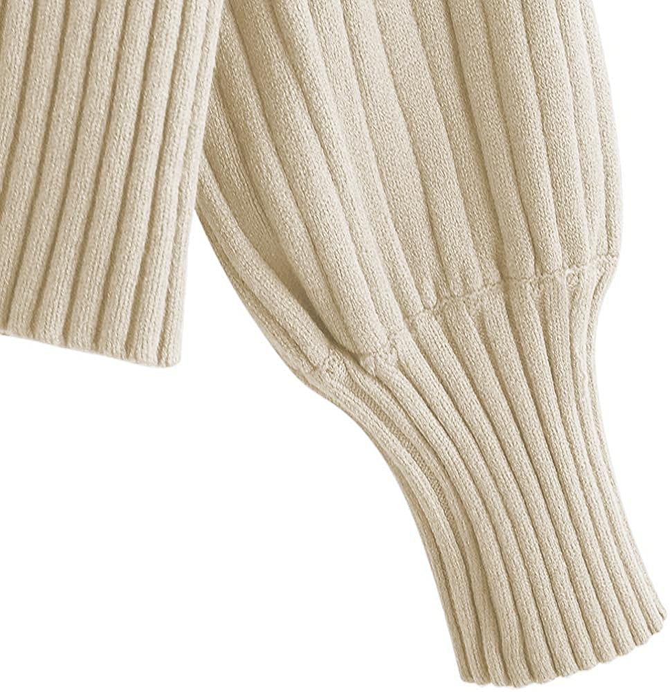Foto 6 pulgar | Jersey Zaful Para Mujer, Cuello Redondo, Manga Larga, Color Beige - Venta Internacional.