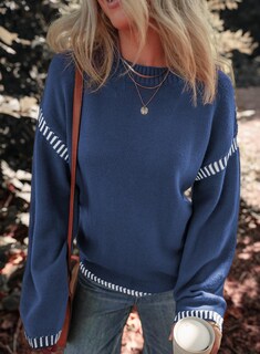 Foto 5 | Jersey Dokotoo Para Mujer, Cuello Redondo, Cuello Redondo, Manga Acampanada, Talla S - Venta Internacional.