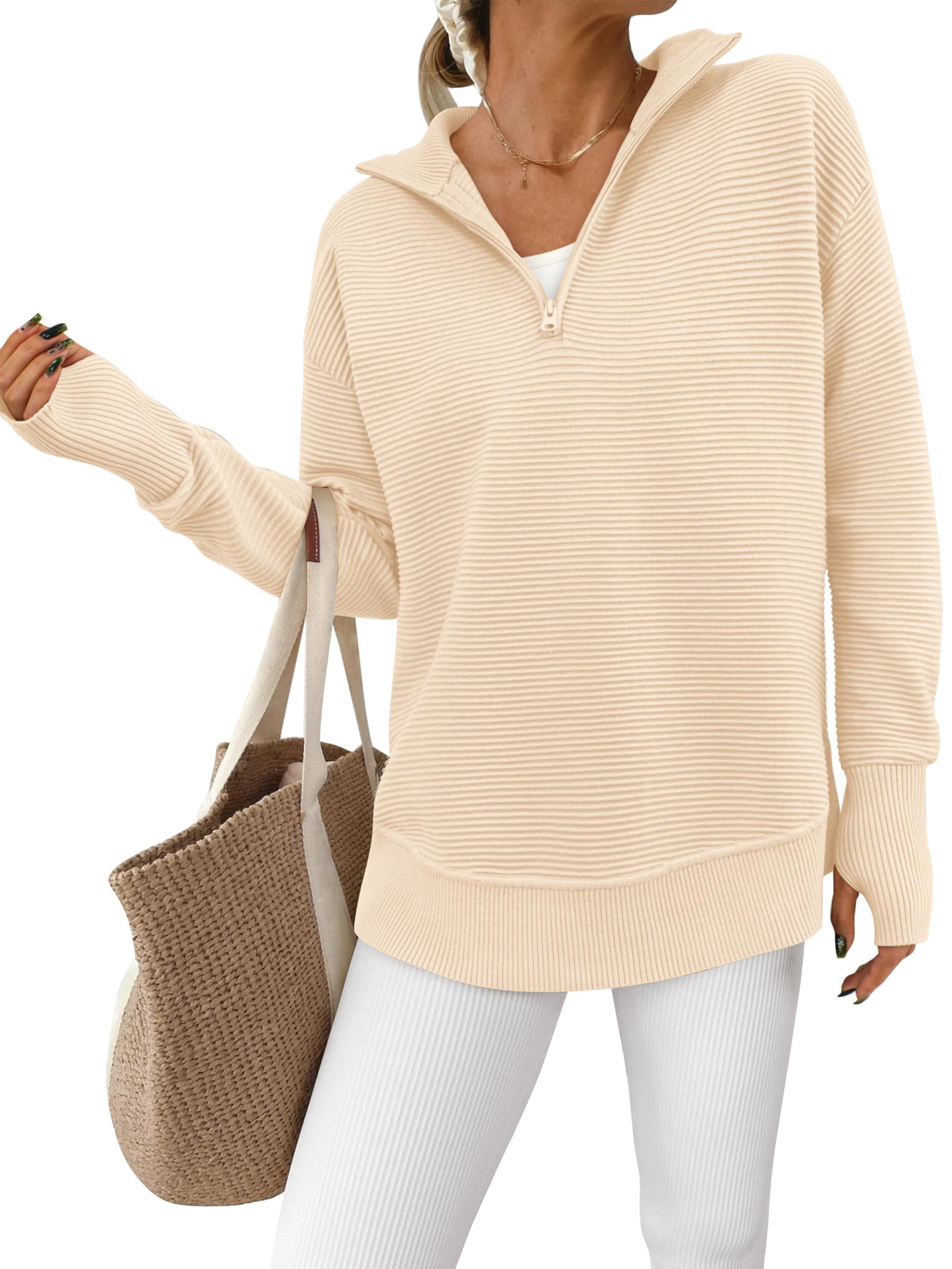 Jersey Prettygarden Para Mujer, De Punto Acanalado, Cuello En V - Venta Internacional.