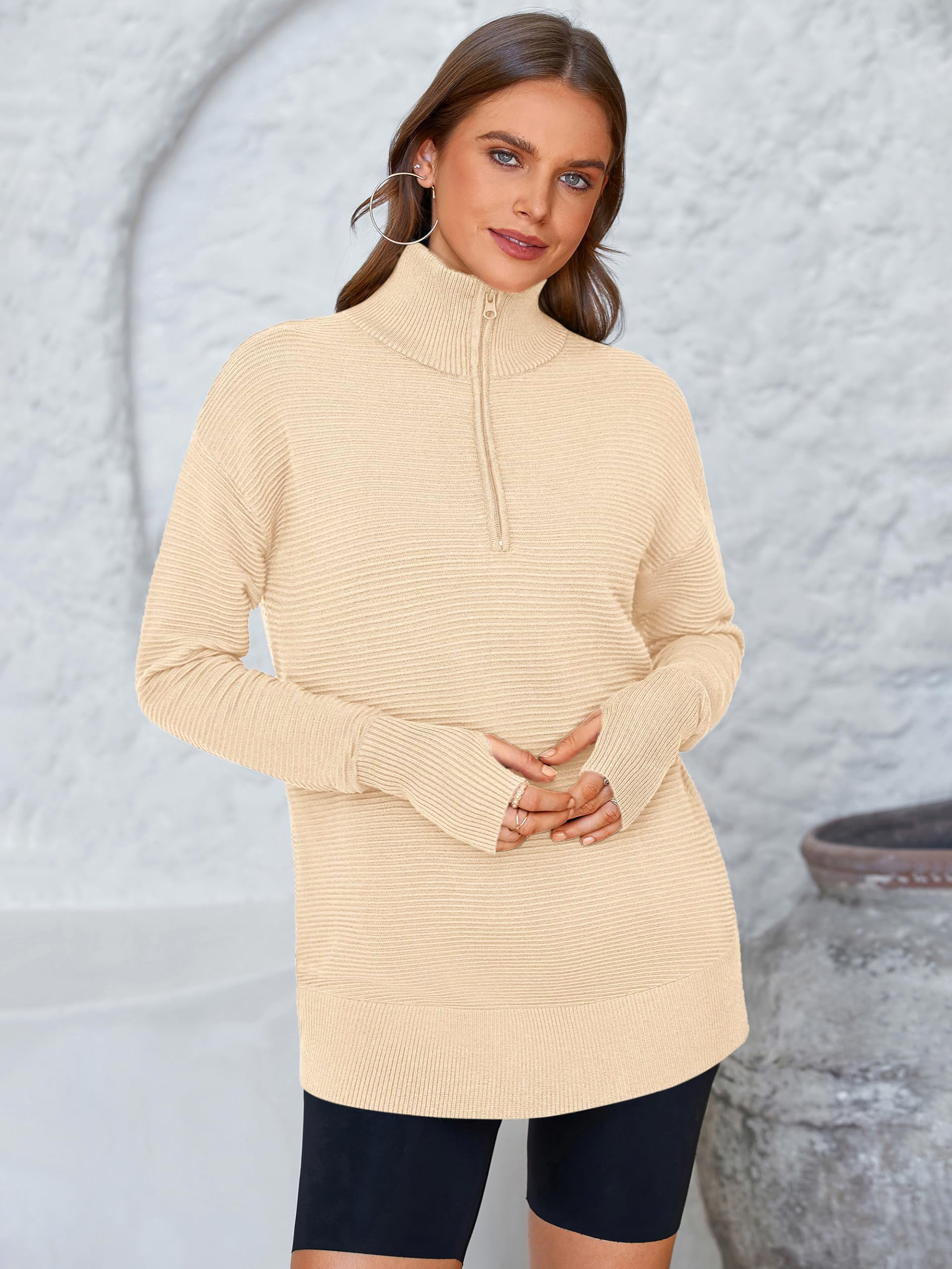 Foto 5 pulgar | Jersey Prettygarden Para Mujer, De Punto Acanalado, Cuello En V - Venta Internacional.