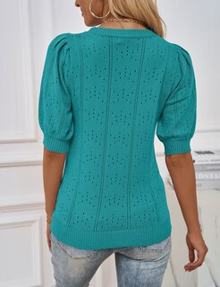 Foto 4 | Jersey Merokeety Para Mujer, Primavera 2025, Manga Corta, Color Verde Lago - Venta Internacional.