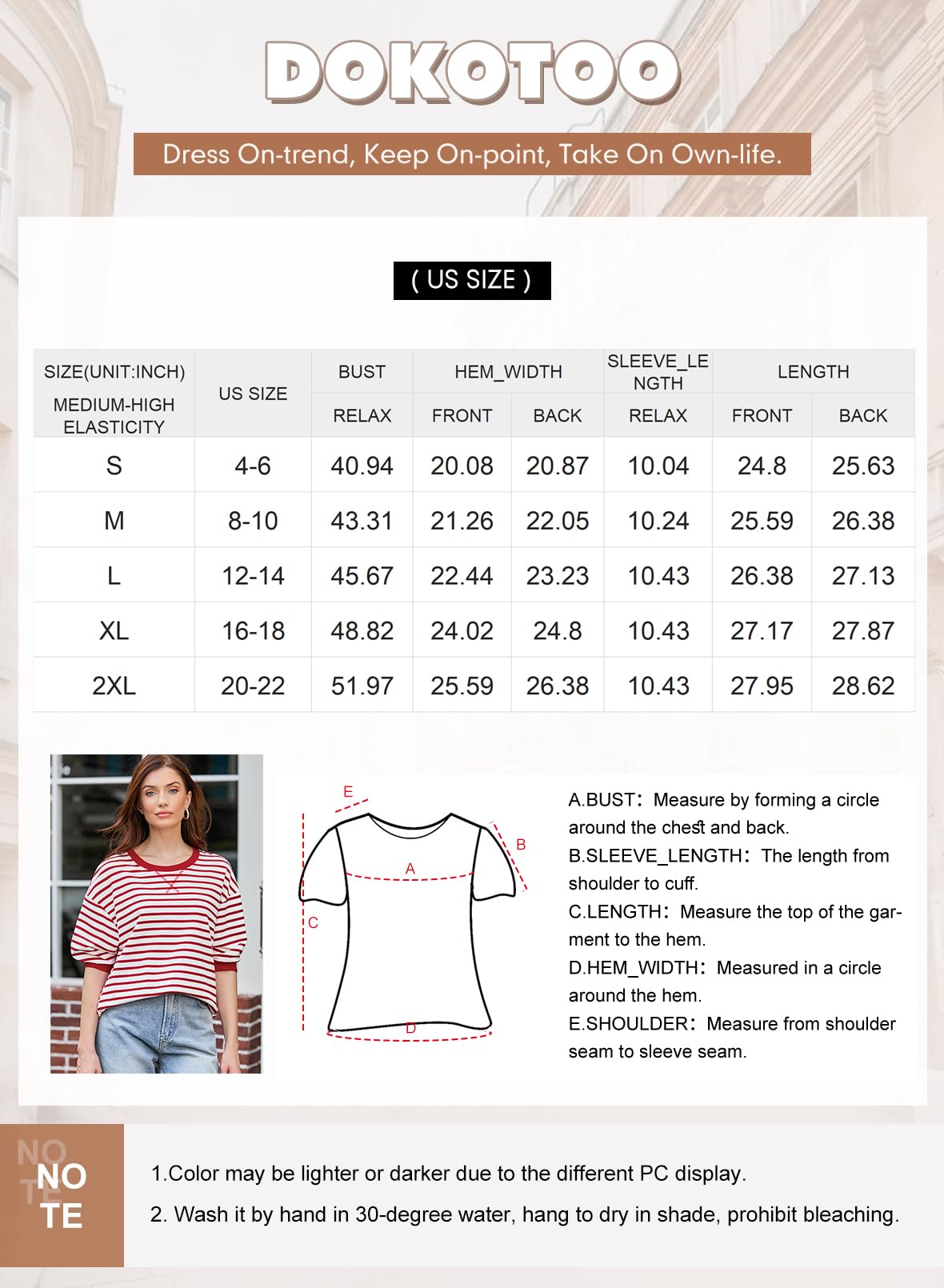 Foto 7 pulgar | Top Dokotoo Summer Oversized Para Mujer 2025, Talla Grande, Verde - Venta Internacional.