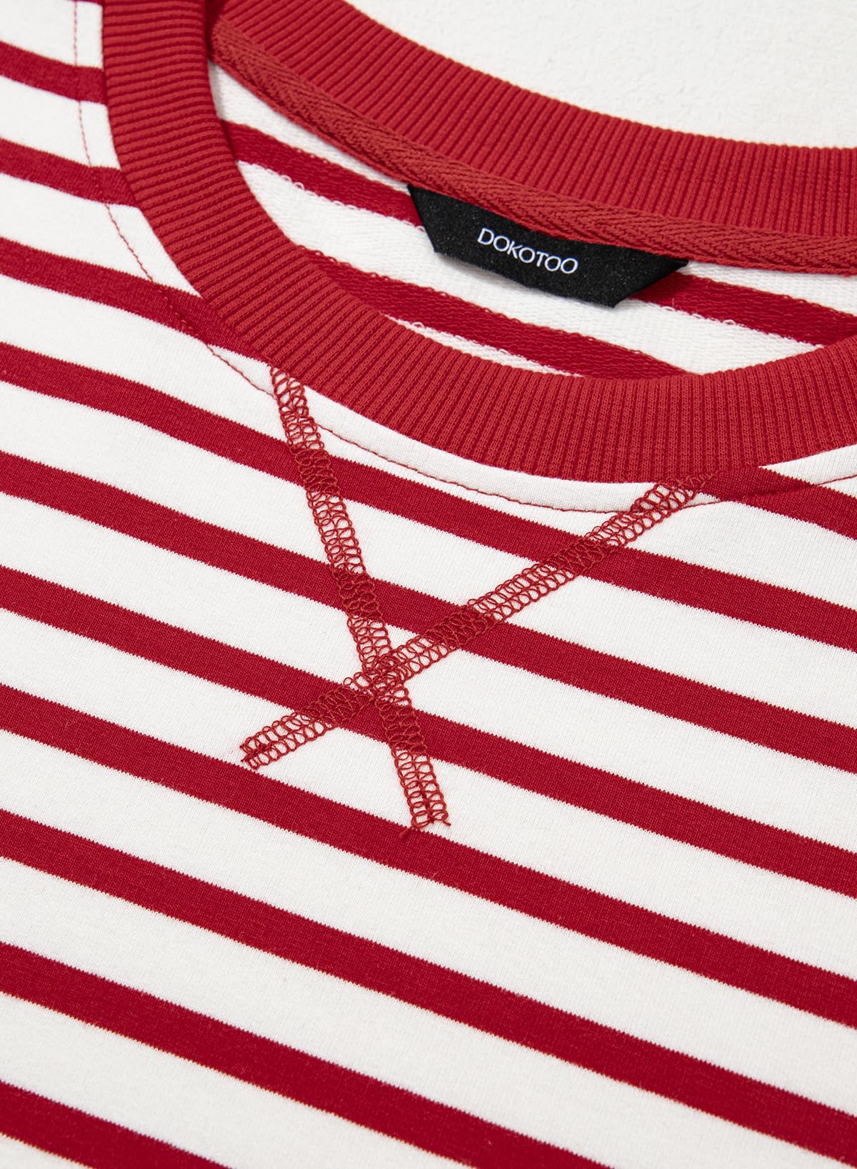 Foto 5 | Jersey Dokotoo Knit Para Mujer Con Cuello Redondo Y Mangas 3/4, Color Marrón - Venta Internacional.