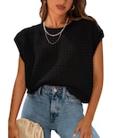 Top Prettygarden Con Mangas De Ganchillo Para Mujer, Primavera-verano - Venta Internacional.