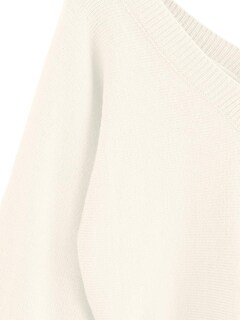 Foto 3 | Jersey Zaful Para Mujer Con Cuello En V Corto Y Manga Larga Blanco Xl - Venta Internacional.