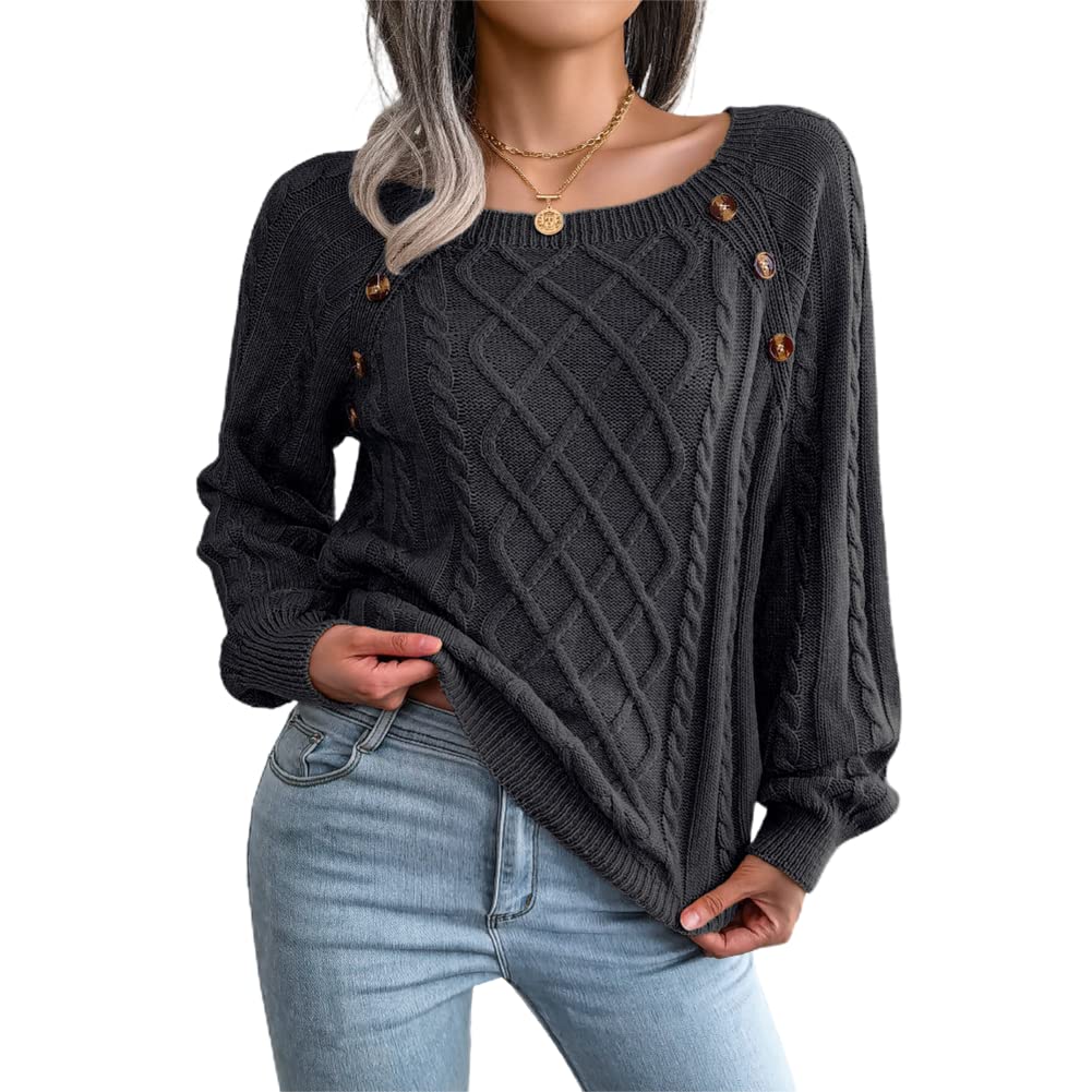 Foto 2 pulgar | Jersey Junboon De Punto Con Botones De Color Liso Para Mujer - Venta Internacional.