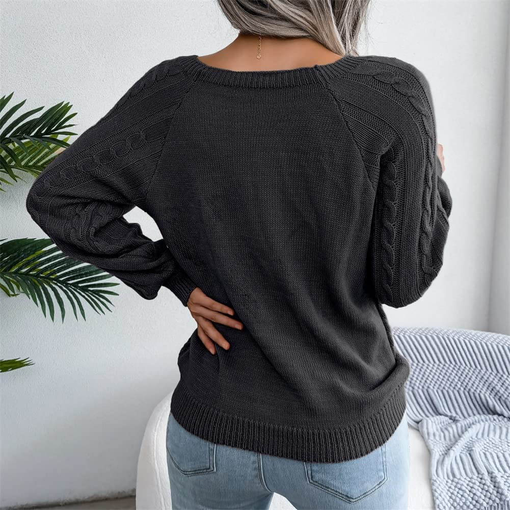 Foto 5 | Jersey Junboon De Punto Con Botones De Color Liso Para Mujer - Venta Internacional.