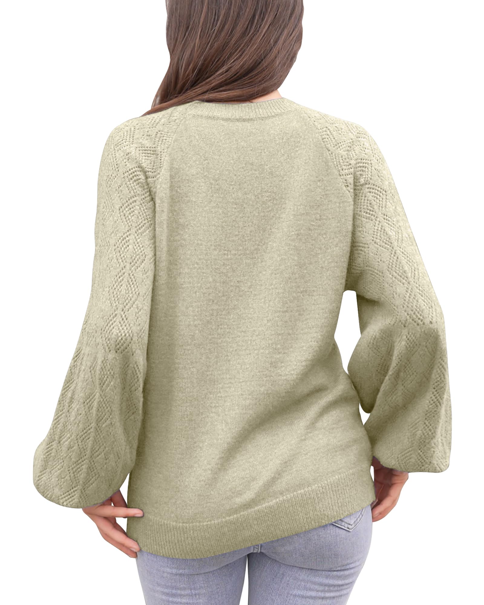 Foto 4 pulgar | Jersey Holgado De Punto Messic Con Cuello En V Para Mujer - Venta Internacional.