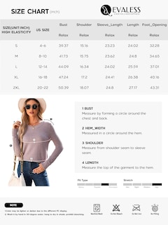 Foto 6 | Jersey Evaless De Punto Trenzado Extragrande Con Cuello Redondo Para Mujer, Color Burdeos - Venta Internacional.