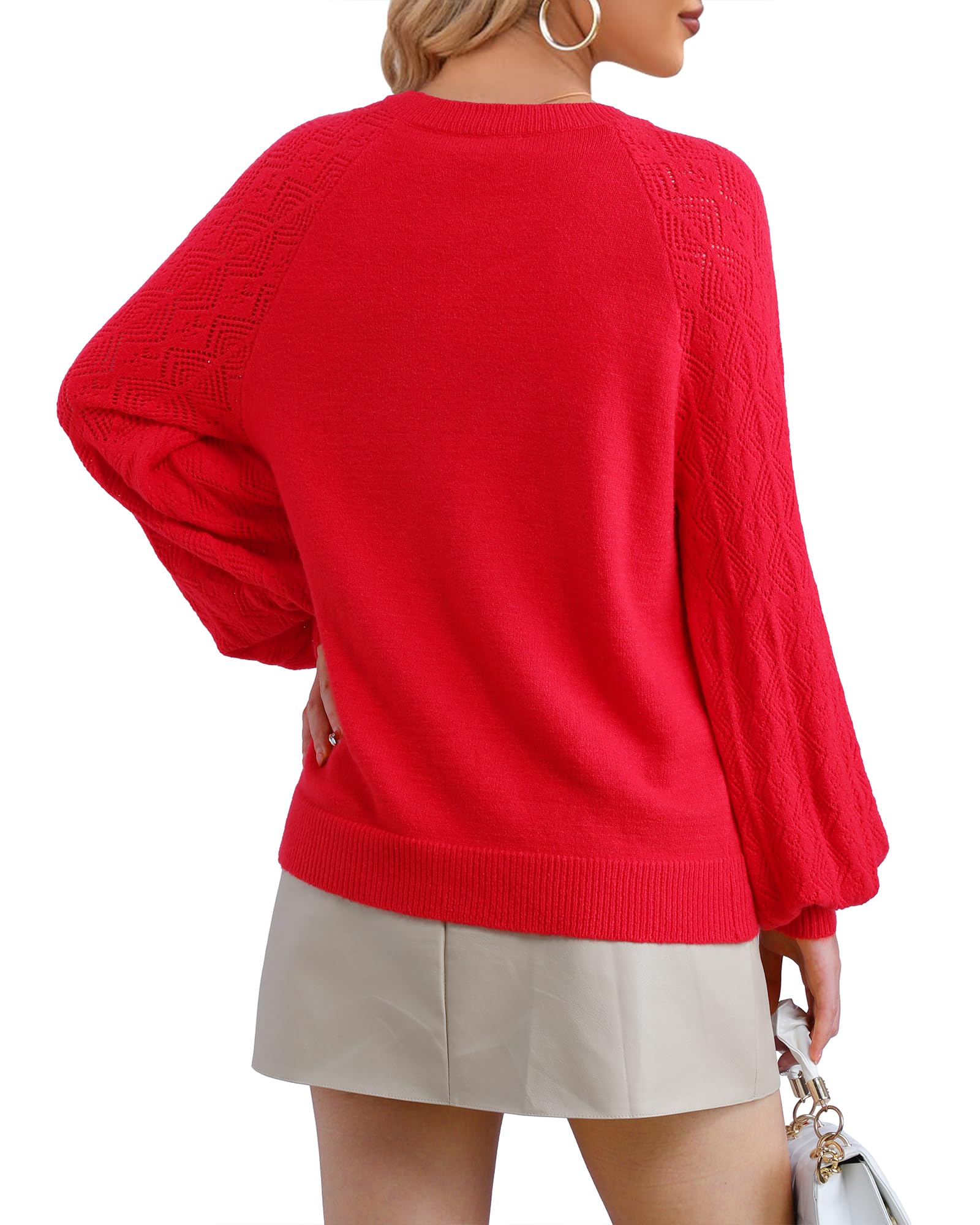 Foto 4 pulgar | Jersey Navideño Messic Para Mujer, Color Rojo, Talla M - Venta Internacional.
