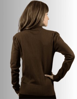 Foto 7 | Set De 2 Sueteres Mujer De Cuello Alto Sueteres Dama Suet-1023-px2 Variedad De Colores Sweaters