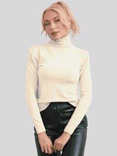 Foto 4 | Set De 2 Sueteres Mujer De Cuello Alto Sueteres Dama Suet-1023-px2 Variedad De Colores Sweaters
