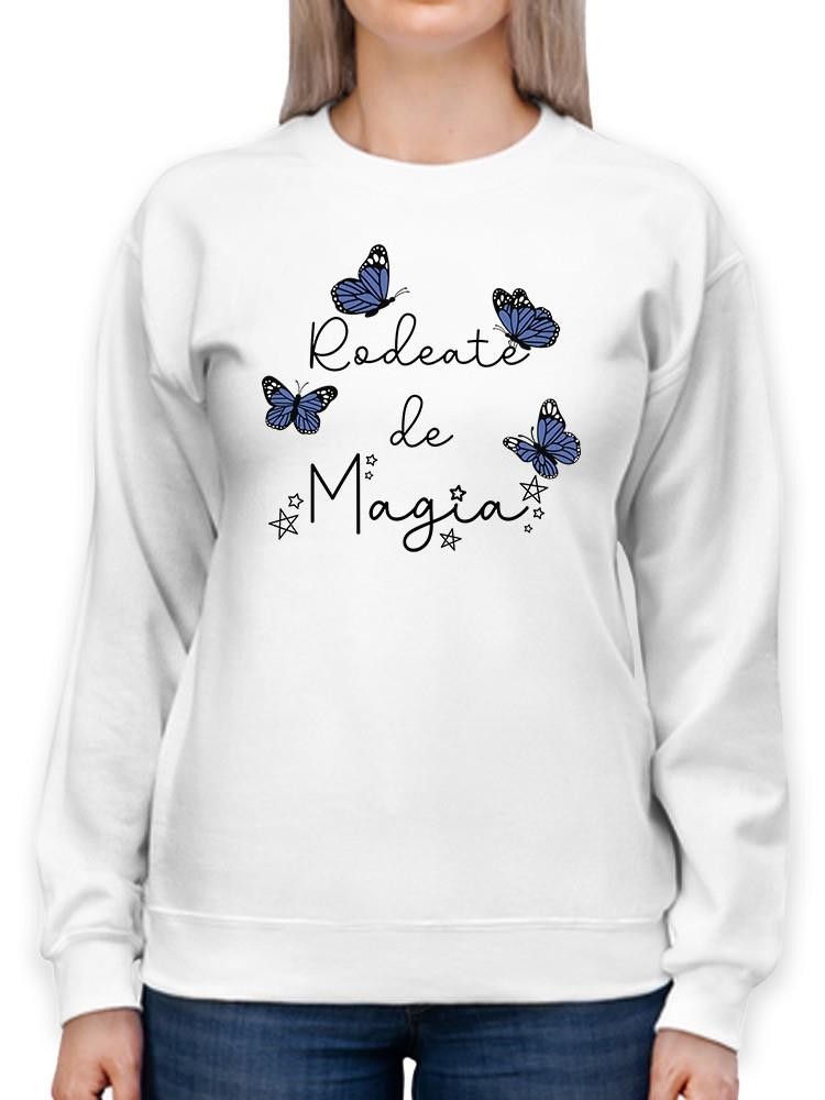 Sudadera Smartprintsink color Blanco para Mujer