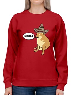 Foto 1 | Sudadera Smartprintsink color Rojo para Mujer