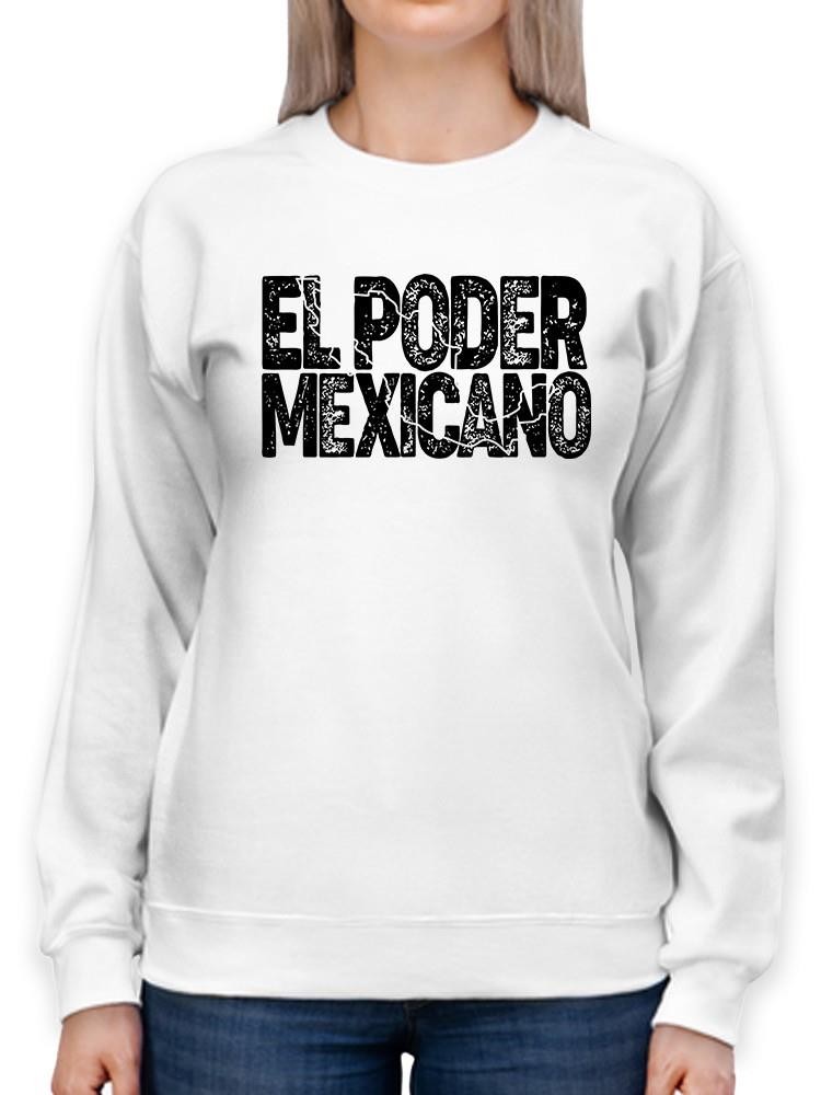 Foto 2 pulgar | Sudadera Smartprintsink color Blanco para Mujer