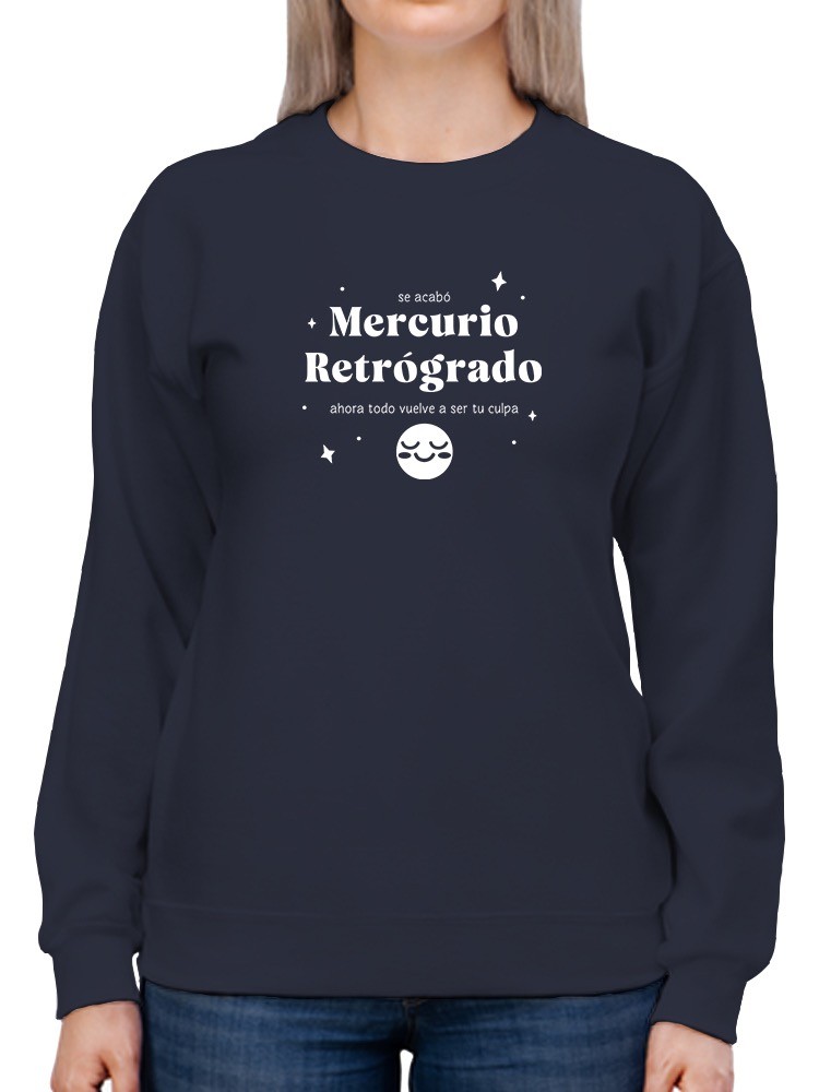 Sudadera Smartprintsink color Azul para Mujer