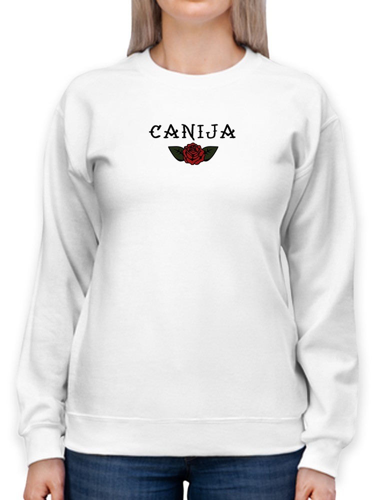 Sudadera Smartprintsink color Blanco para Mujer