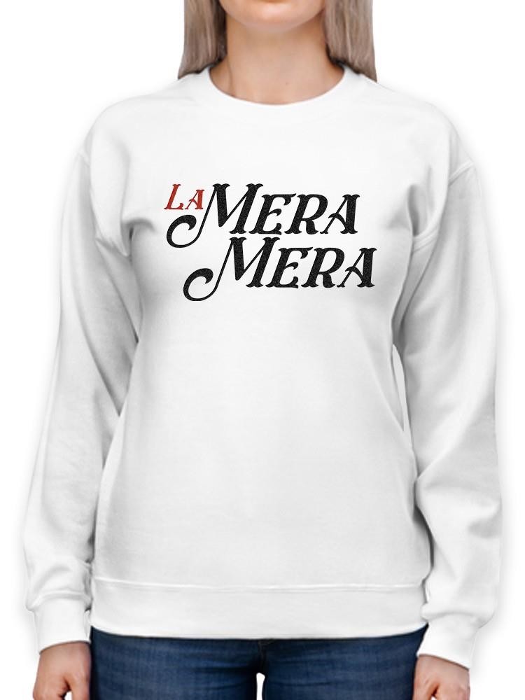 Foto 2 pulgar | Sudadera Smartprintsink color Blanco para Mujer