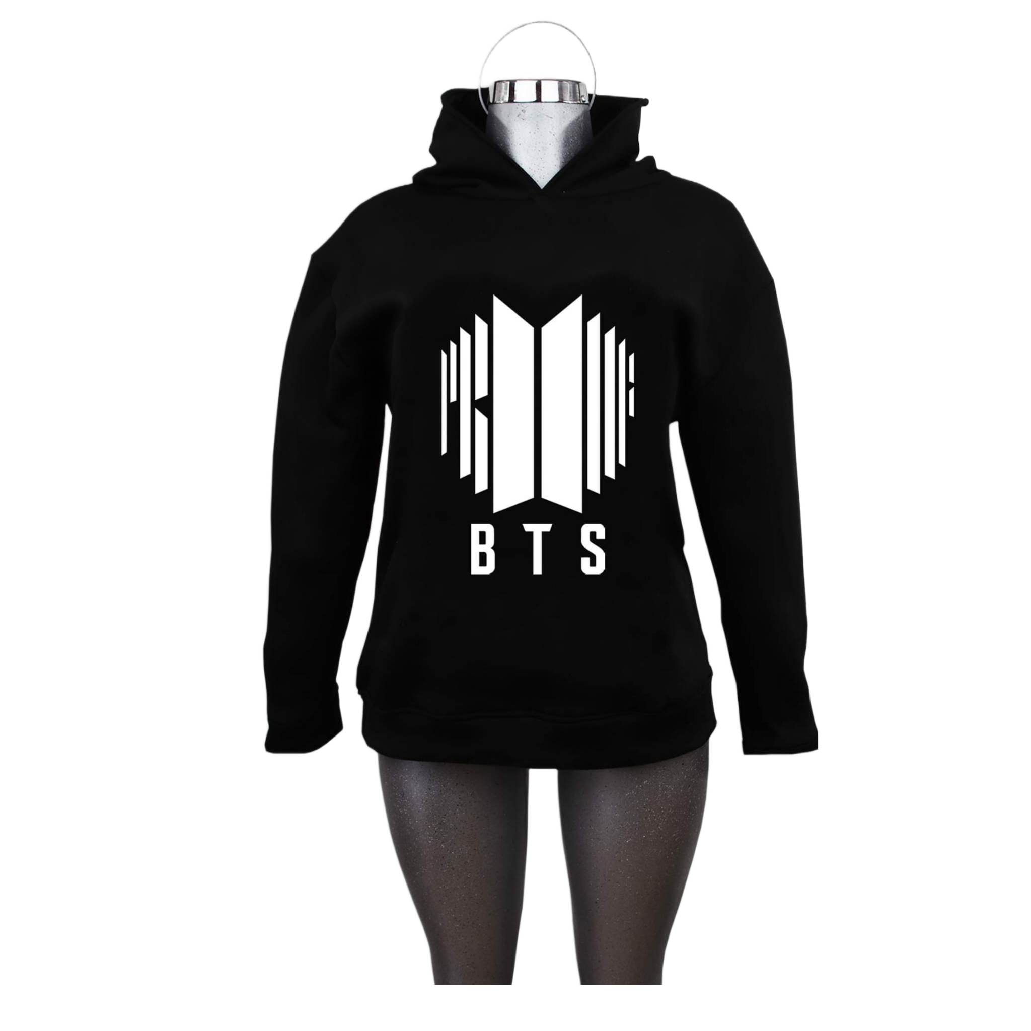 Foto 2 pulgar | Sudadera Bts Unisex Kpop Army color Negro