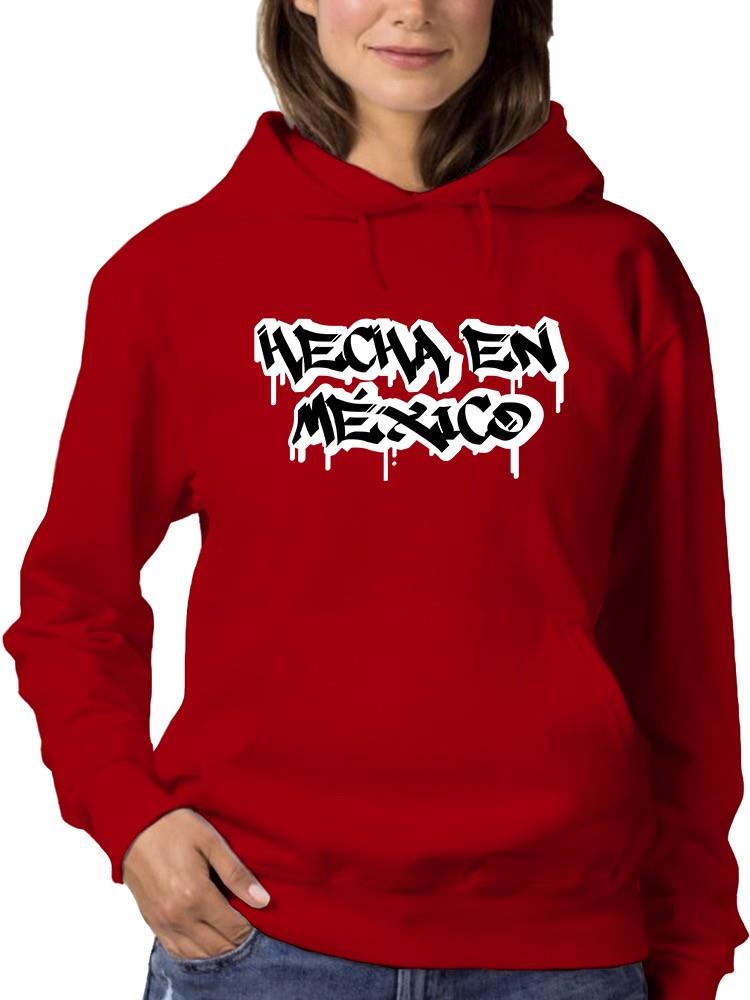 Foto 2 pulgar | Sudadera Smartprintsink Con Capucha Para Mujer Hecha En Mexico Color Rojo