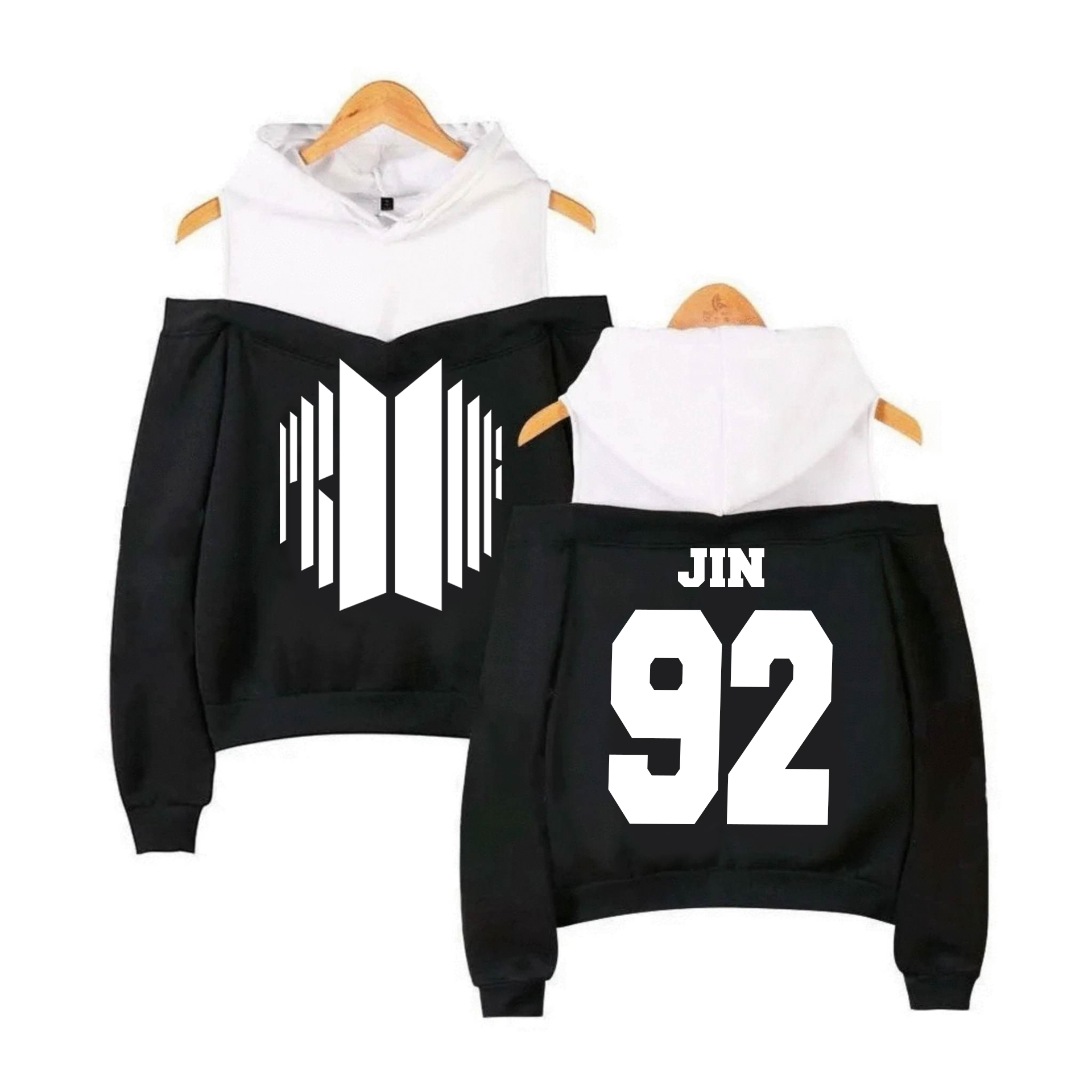 Foto 3 pulgar | Sudadera Core BTS-PROOF JIN color Negro más 1 Póster de Regalo