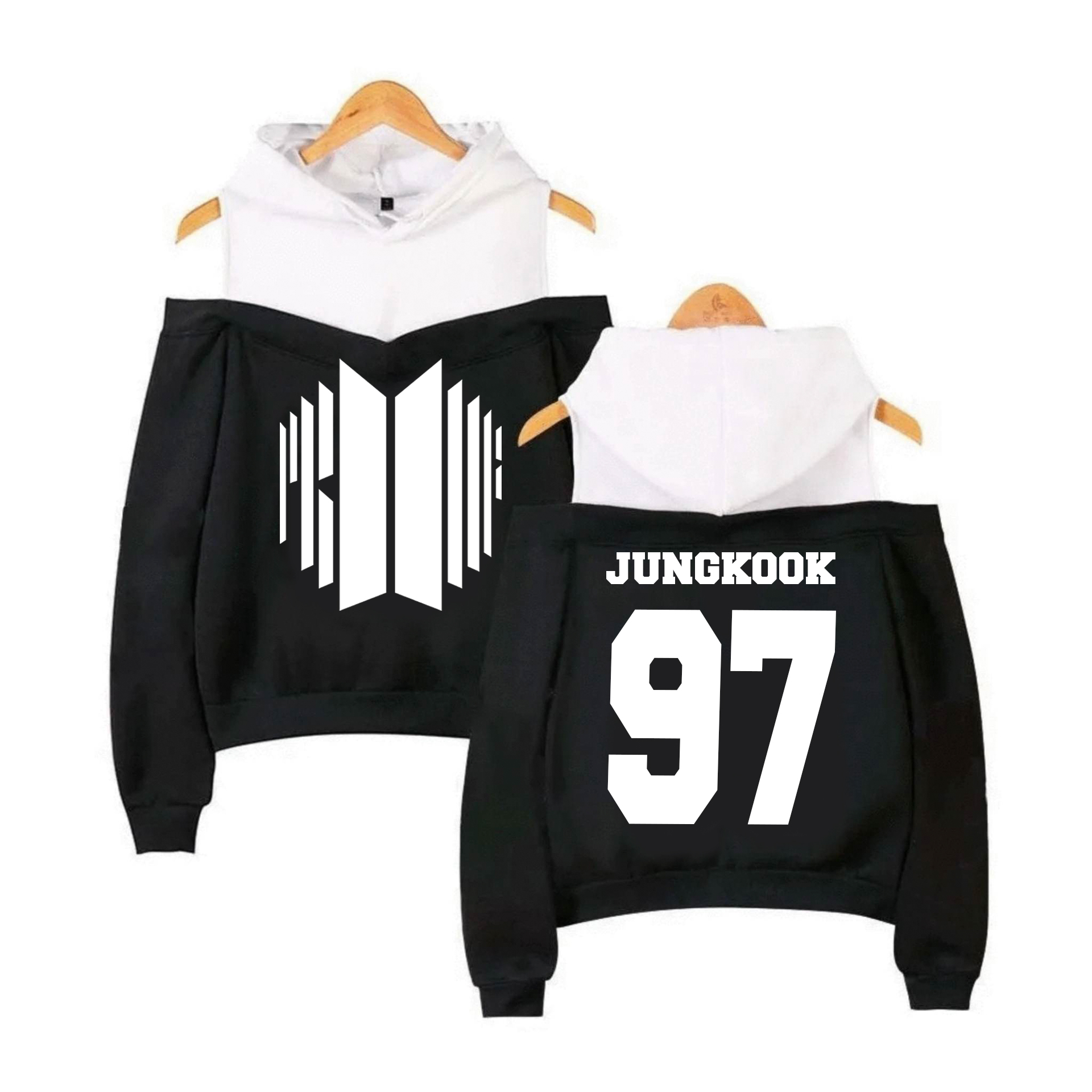 Foto 3 pulgar | Sudadera Core BTS-PROOF JUNG KOOK color Negro más 1 Póster de Regalo