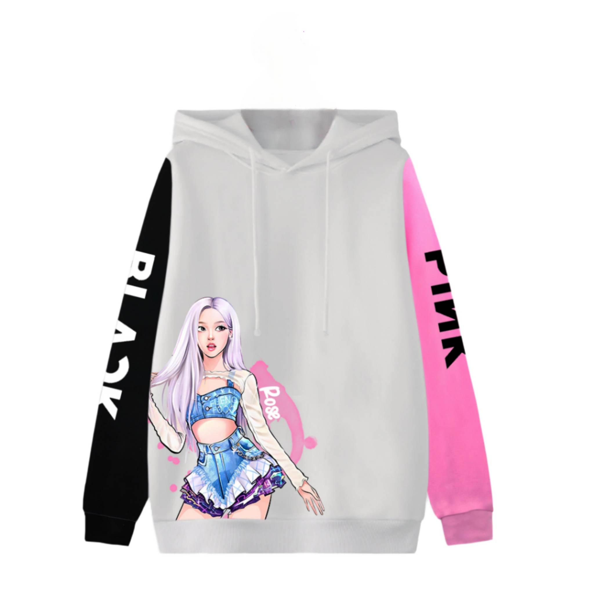 Sudadera Audiocore  Blackpink color Rosa para Mujer