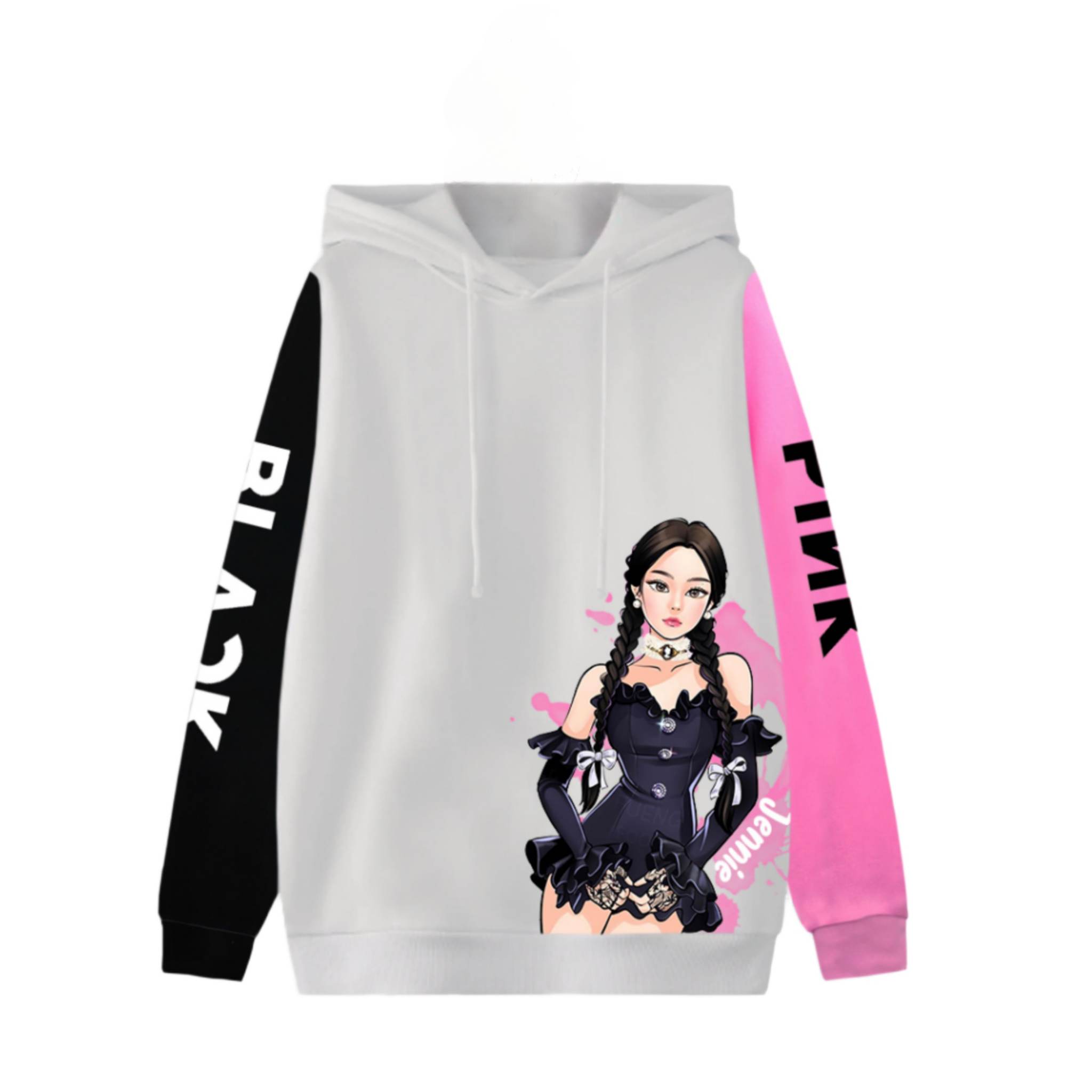 Foto 2 pulgar | Sudadera Blackpink Audicore Jennie color Blanco