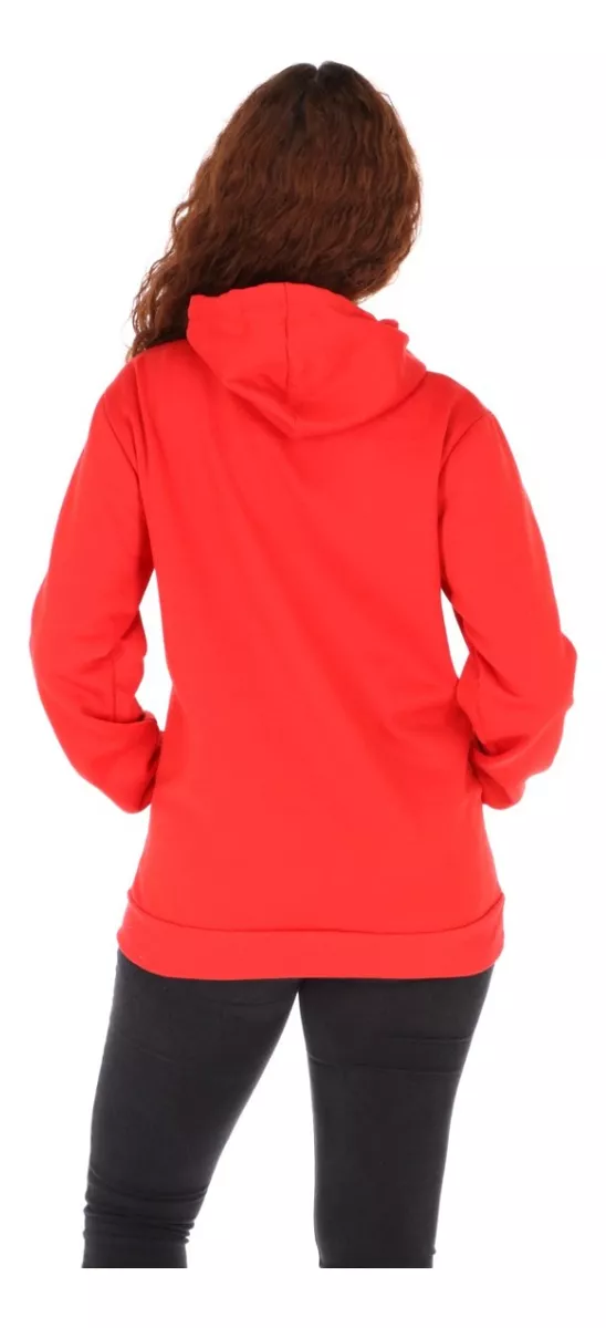 Foto 4 pulgar | Paquete de 4 Sudaderas Hoodie Capucha colores Básicos para Mujer