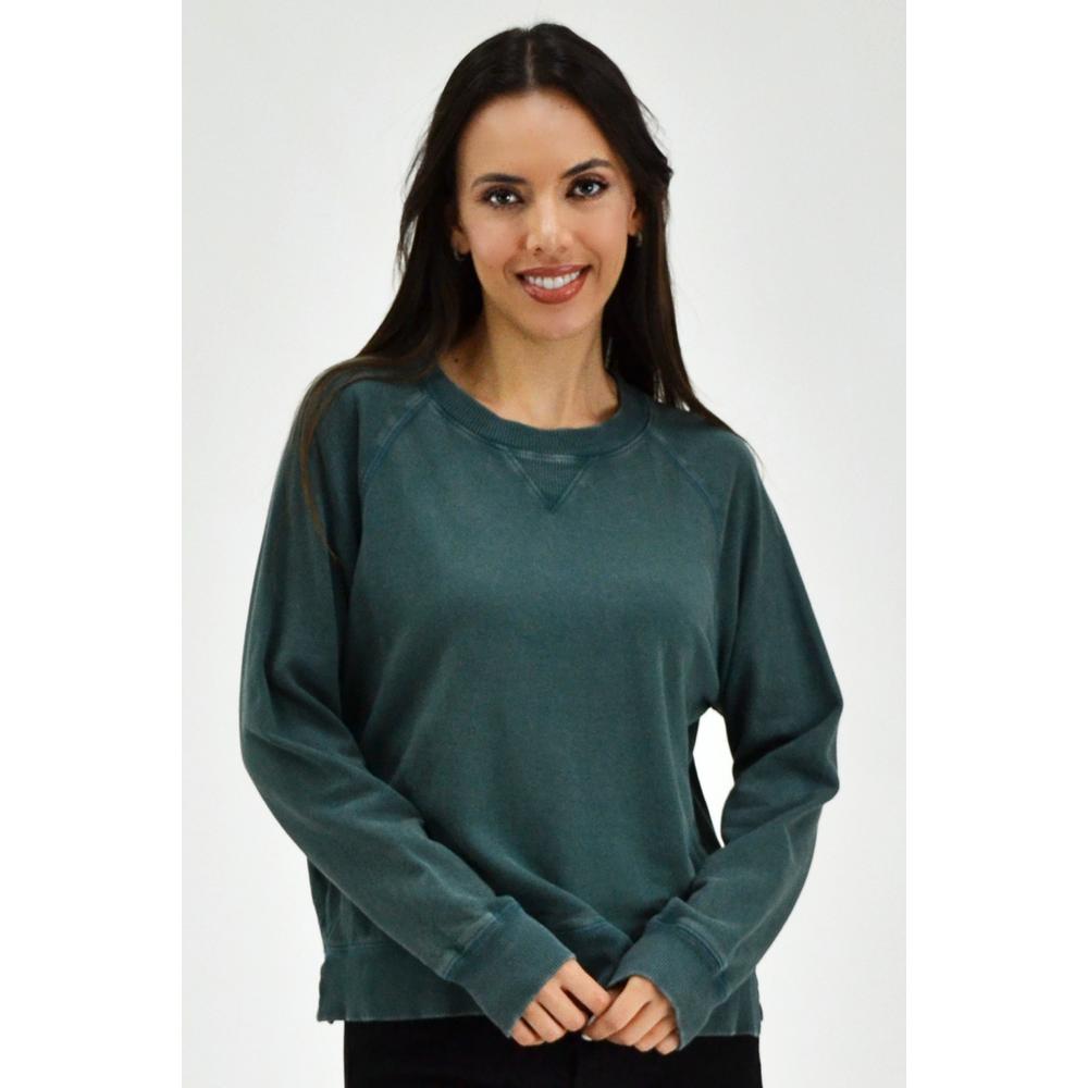 Sudadera Deportiva para Mujer Roman Fashion color Verde