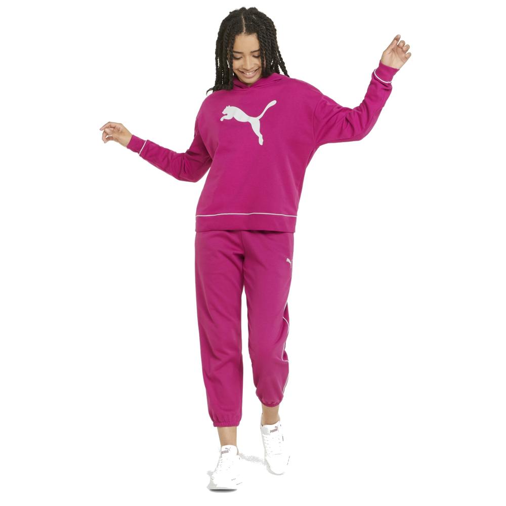 Foto 5 | Sudadera Puma Modern Sports color Rosa para Mujer