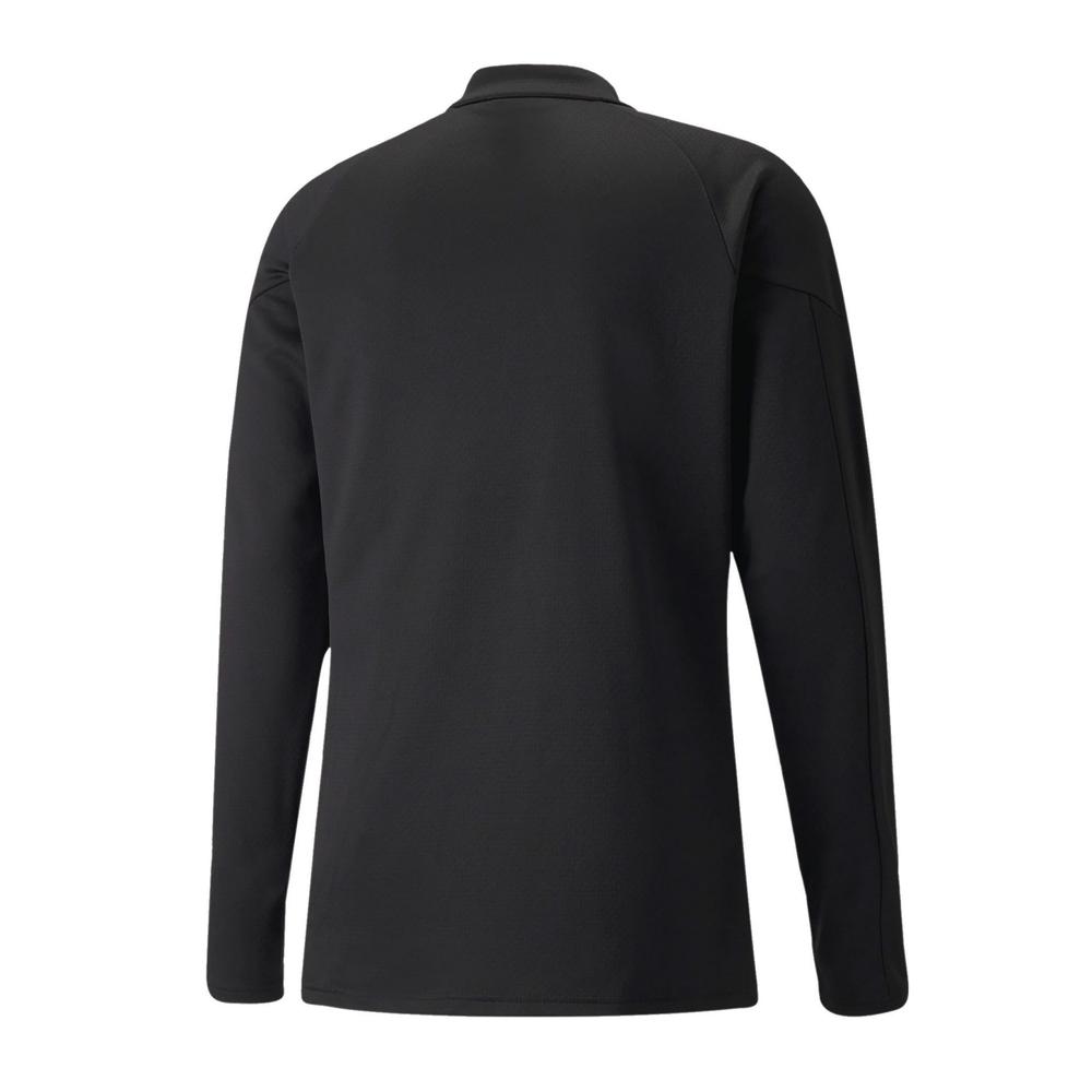 Foto 3 pulgar | Sudadera Puma Jsy. Individual ¼ Zip 657950-45 Negro para Hombre