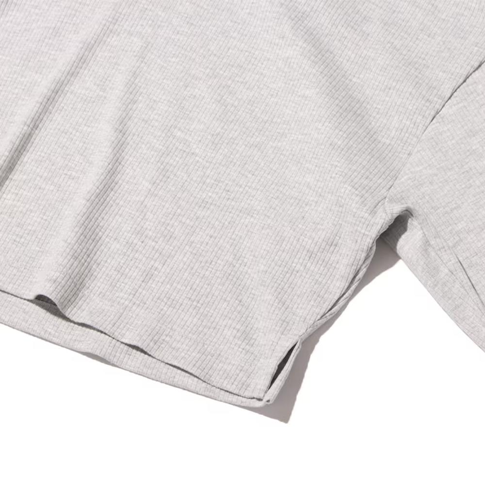 Foto 5 pulgar | Sudadera Puma Classics Ribbed 534357-04 Gris para Mujer