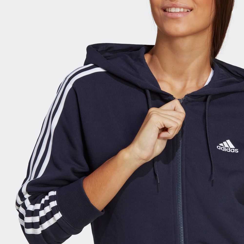 Foto 7 pulgar | Sudadera Adidas IC9918 Negra para Mujer