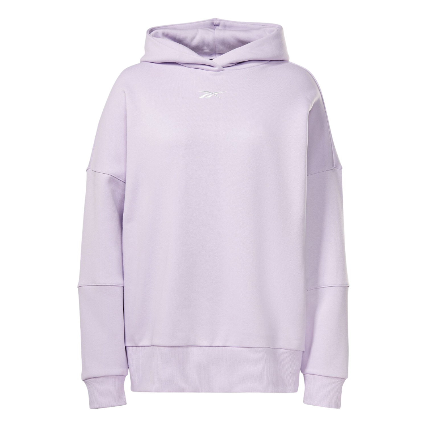 Foto 2 pulgar | Sudadera Reebok Hs7781 Púrpura Deportiva Casual Lux Hoodie para Mujer