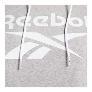 Foto 5 | Sudadera Hoodie Reebok Estampada Gris para Dama