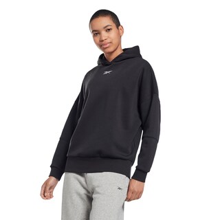 Foto 2 | Sudadera Reebok Lux Oversized H51828 Negra para Mujer
