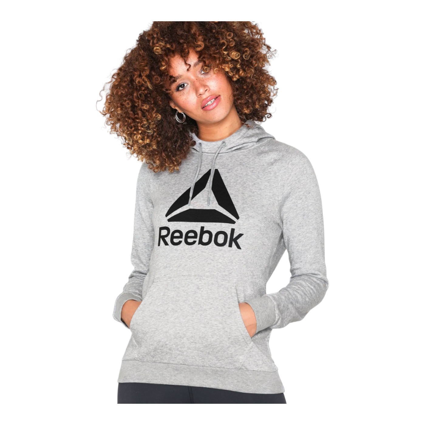 Foto 2 | Sudadera para Mujer Reebok Worbsl Othssl Gris