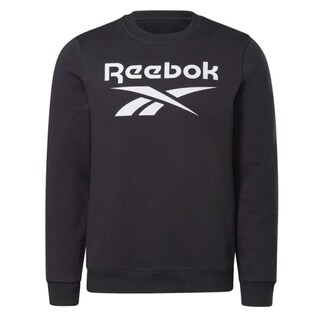 Foto 1 | Sudadera Reebok Ri Flc Big Logo Crew color Negro Modelo H54791 para Hombre