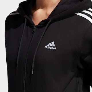 Foto 6 | Sudadera con Gorro Adidas Essentials Negra para Mujer