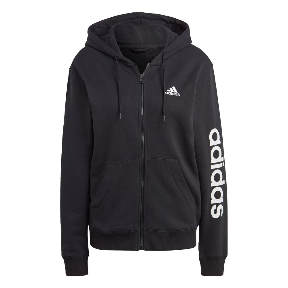 Sudadera con Capucha Adidas Negra para Mujer